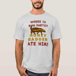 T-shirt Onde está o vagabundo farto?