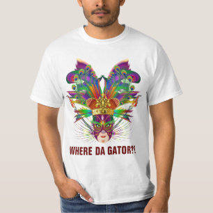 T-shirt Onde jacaré da Dinamarca?!  Rei do jacaré na par
