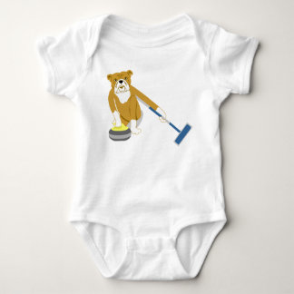 T-shirt Ondulação do buldogue