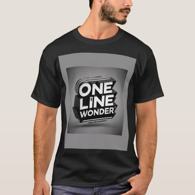 T-shirt One Line Wonder  (Frente)