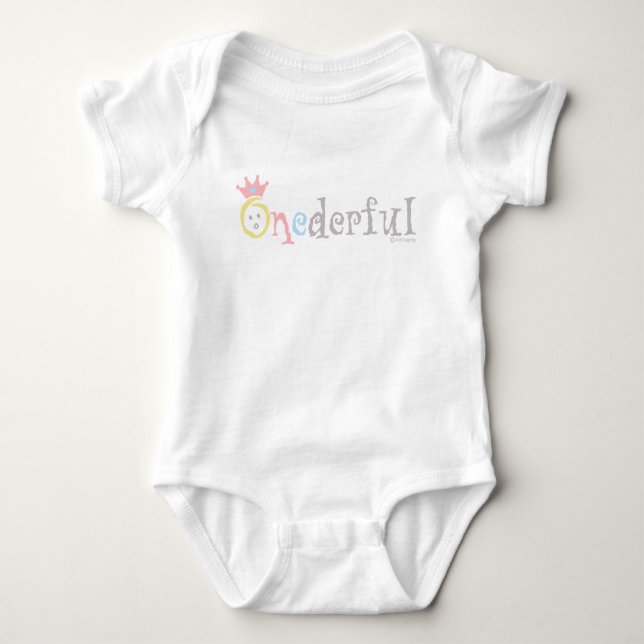 T-shirt ONEderful (pastel 2) (Frente)
