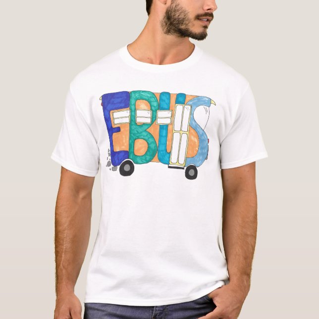 T-shirt Ônibus de EBUS ' (Frente)
