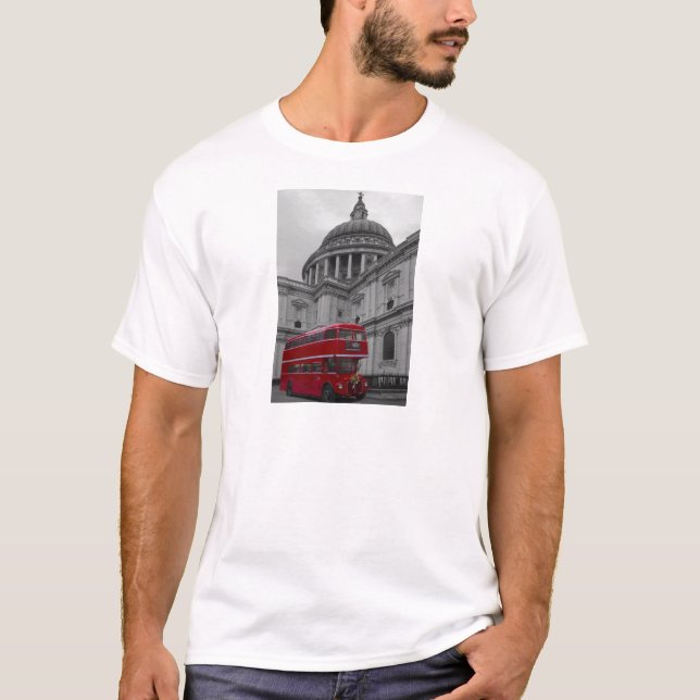T-shirt Ônibus do vermelho de Londres (Frente)