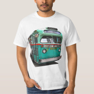 T-shirt Ônibus do vintage NYC