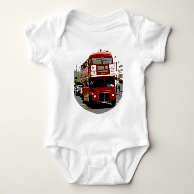 T-shirt Ônibus Routemaster Red Bus de Londres (Frente)