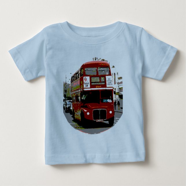 T-shirt Ônibus Routemaster Red Bus de Londres (Frente)