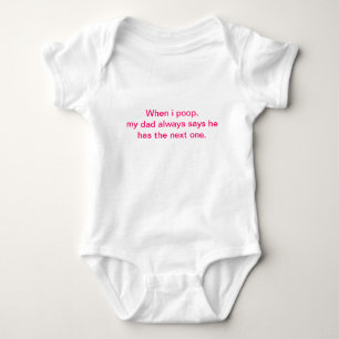 T-shirt Onsie infantil engraçado
