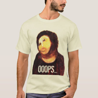 T-shirt OOOPS do homo de Ecce…