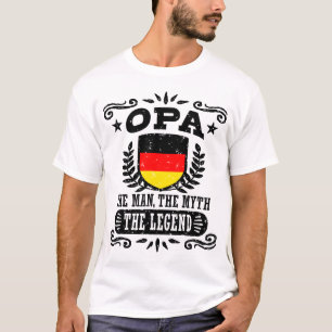 T-shirt Opa o homem o mito a legenda