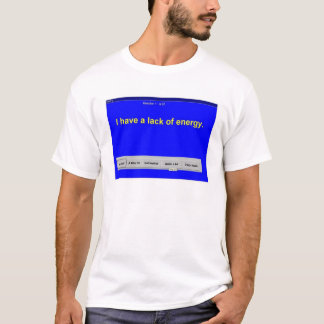 T-shirt operação bancária do artigo