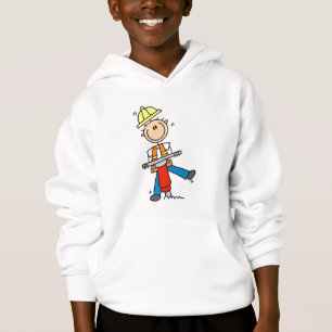 T-shirt Operário da Construção com Martelo Perfurador