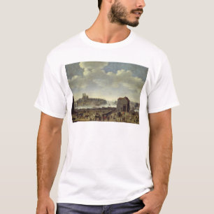 T-shirt Opinião a ponte e o Quai de la Tournelle