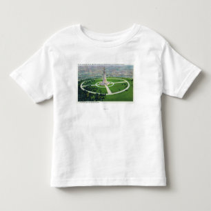 T-shirt Opinião da cimeira da baliza do memorial do estad