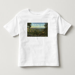 T-shirt Opinião da passagem de Hecker do vale de Pajaro