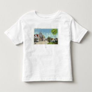 T-shirt Opinião da rua da vila dinamarquesa