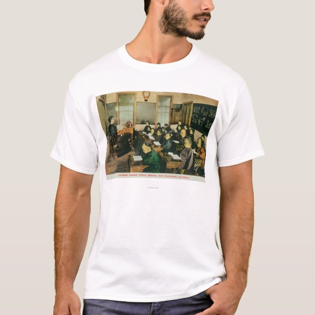 T-shirt Opinião da sala de aula um público preliminar (Frente)
