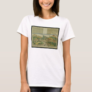 T-shirt Opinião de olho de pássaro de Salzburg do