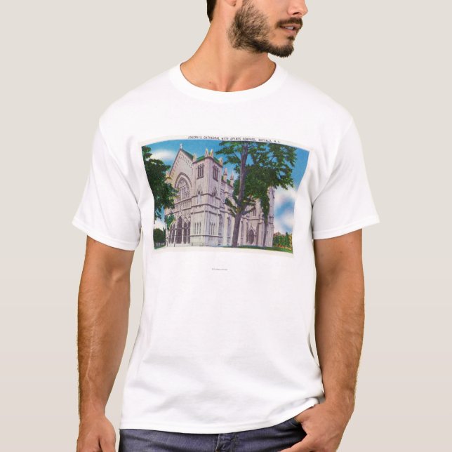 T-shirt Opinião de Spireless da catedral de St Joseph (Frente)