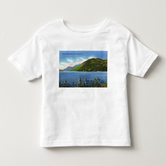 T-shirt Opinião do lago da montanha do pulo dos cervos (Frente)
