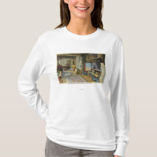 T-shirt Opinião interior da cozinha da casa de John Alden