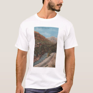 T-shirt Opinião & rio da garganta de Ogden, de Utá - de
