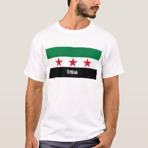 T-shirt oposição de syria