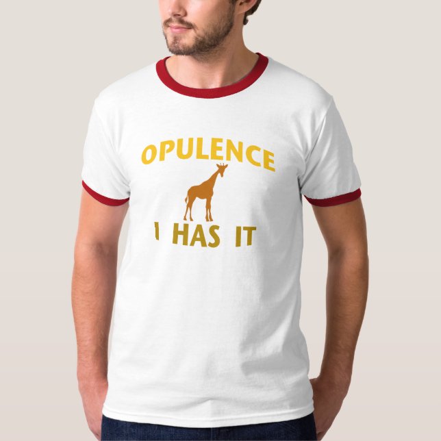 T-SHIRT OPULENCE EU TENHO-O (Frente)