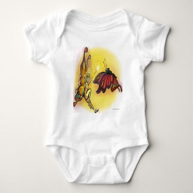 T-shirt Orange Faerie (Frente)