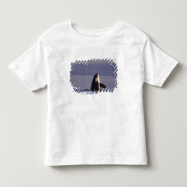 T-shirt Orca assassina (Orca orcinus) espiando perto (Frente)