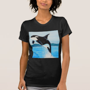 T-shirt Orca Painting