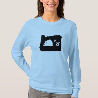 T-shirt oregon balança o monte de feno