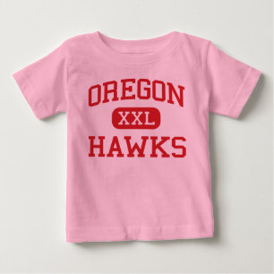 T-shirt Oregon - Hawks - High School - Oregon Illinois