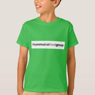 T-shirt orgânico do #hummusisafoodgroup dos miúd