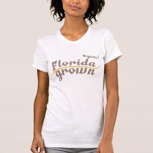 T-shirt Orgânico! Flórida (Frente)
