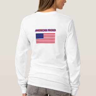 T-shirt Orgulho Americano O MUSEUM Zazzle Modelo2