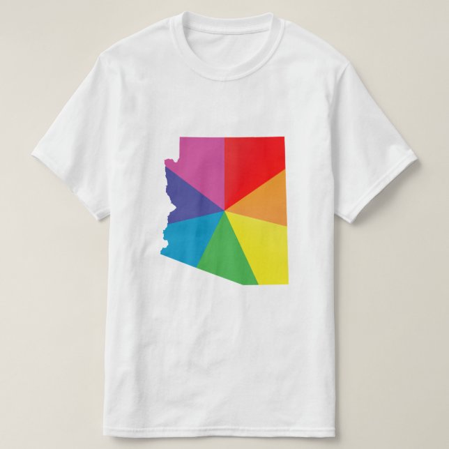 T-shirt Orgulho arizona. (Frente do Design)