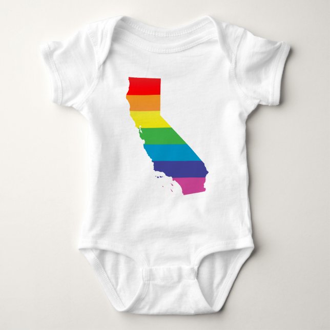 T-shirt orgulho da califórnia. (Frente)