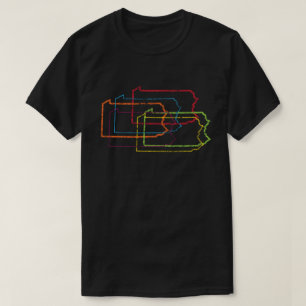T-shirt orgulho de blur da pennania