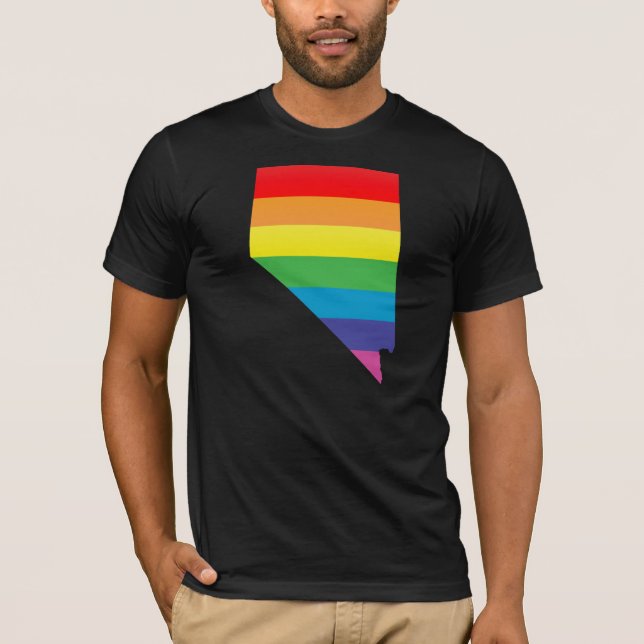 T-shirt orgulho de nevada. (Frente)