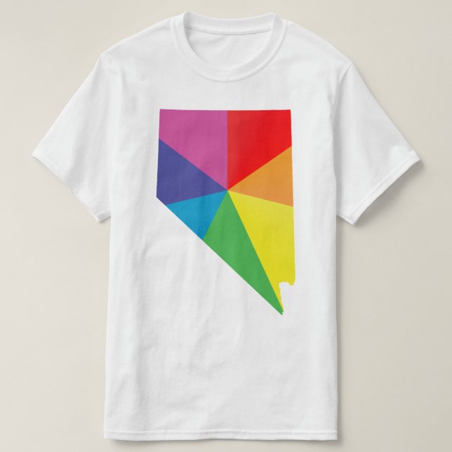 T-shirt orgulho de nevada. (Frente do Design)