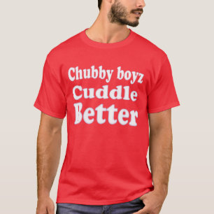T-shirt Orgulho de Urso Chubby Boyz Abraçam Melhor