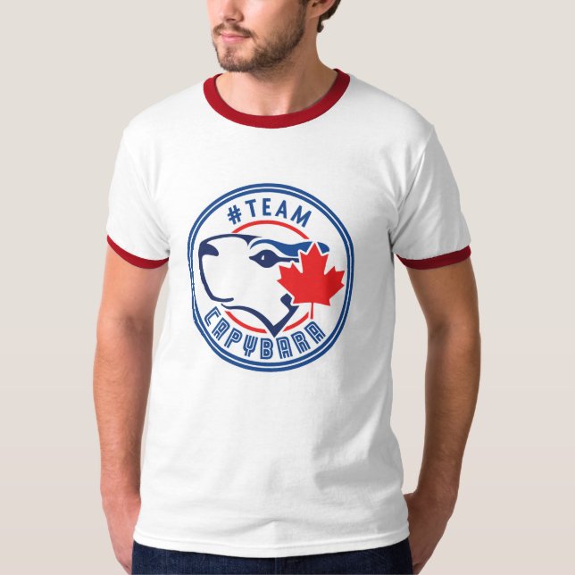 T-shirt Orgulho do Capybara (Frente)