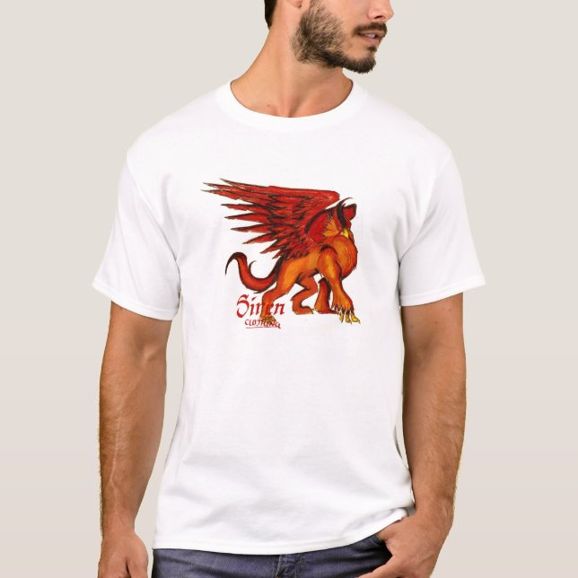T-shirt Orgulho do grifo (Frente)
