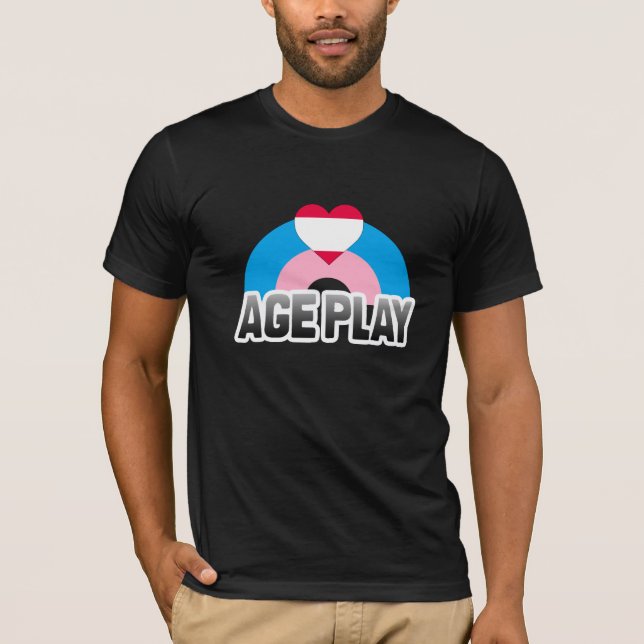 T-shirt Orgulho do Jogo de Idade (Frente)