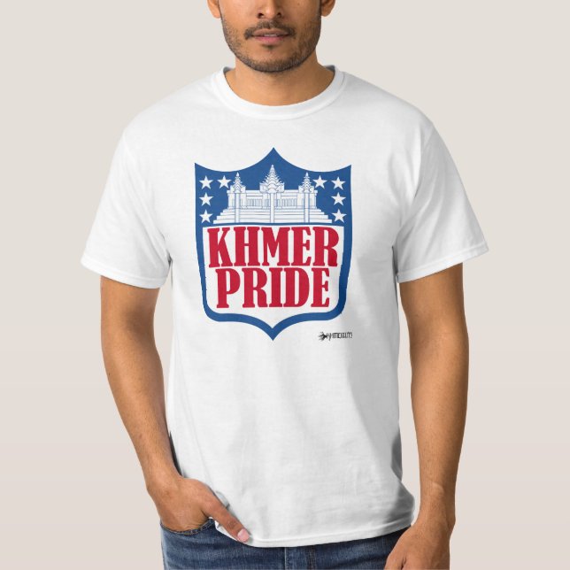 T-shirt orgulho do khmer (Frente)