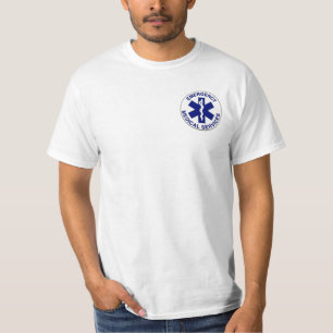 T-shirt Orgulho EMS dos serviços médicos da emergência