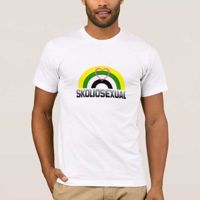 T-shirt Orgulho Escoliossexual (Frente)