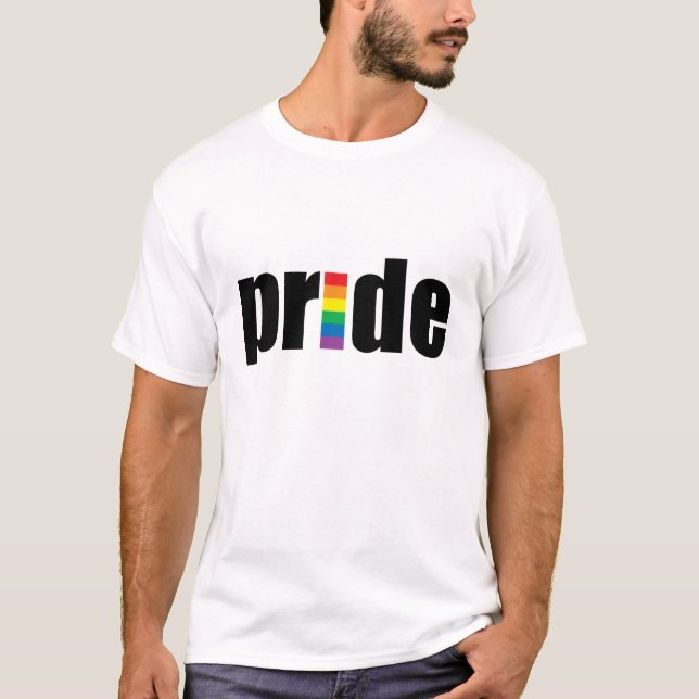 T-shirt Orgulho gay (Frente)