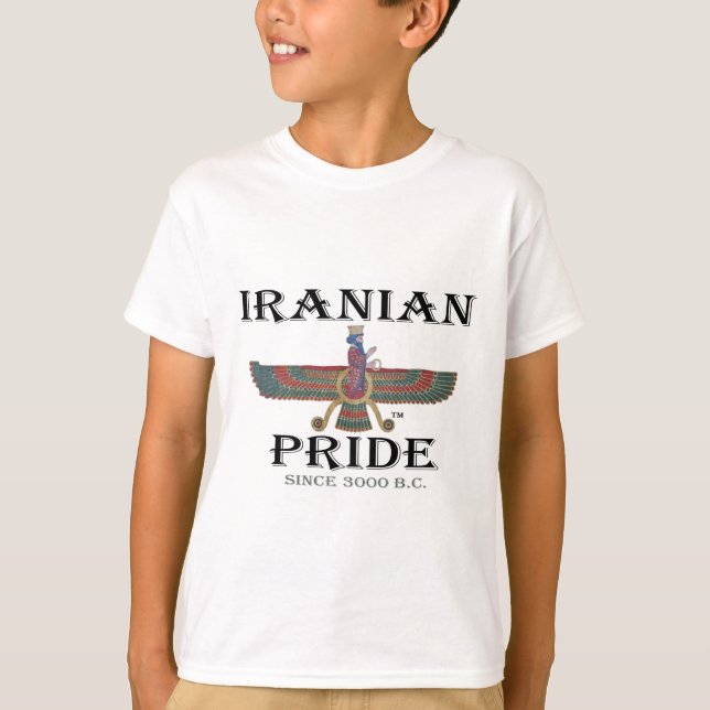 T-shirt Orgulho iraniano (Frente)
