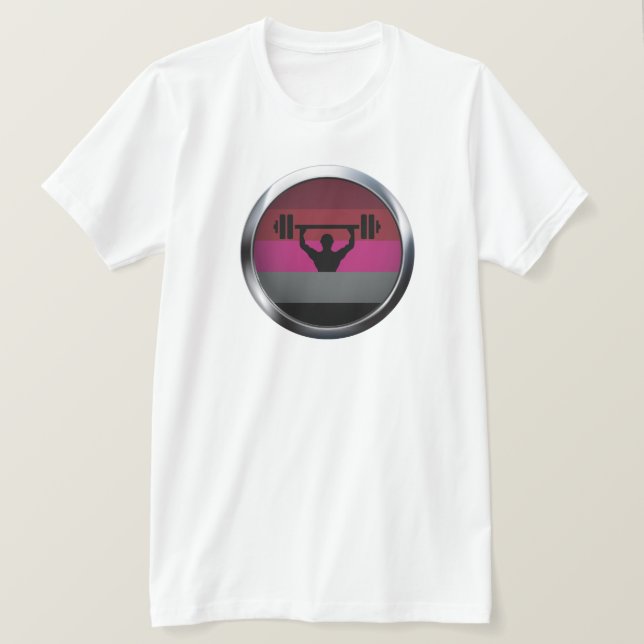 T-shirt Orgulho Muscular (Frente do Design)